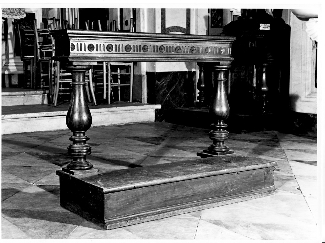 inginocchiatoio, coppia - bottega ligure (fine sec. XIX)