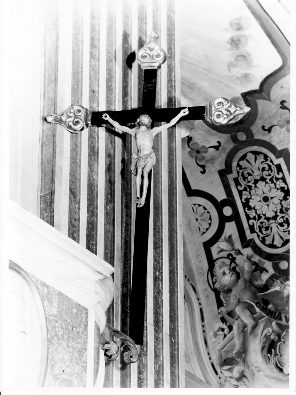 Cristo crocifisso (crocifisso, opera isolata) - bottega ligure (sec. XIX)