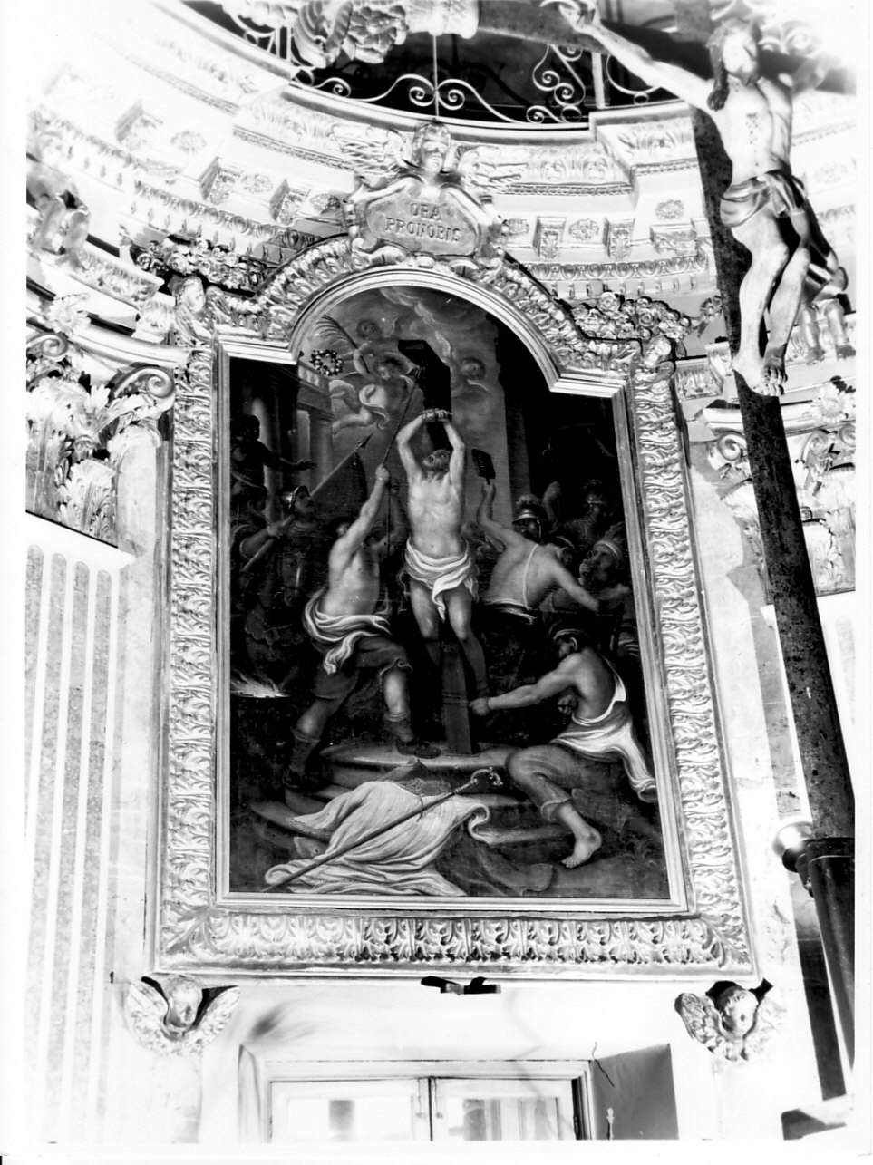 Martirio di San Biagio (dipinto, opera isolata) - ambito ligure (sec. XVII)