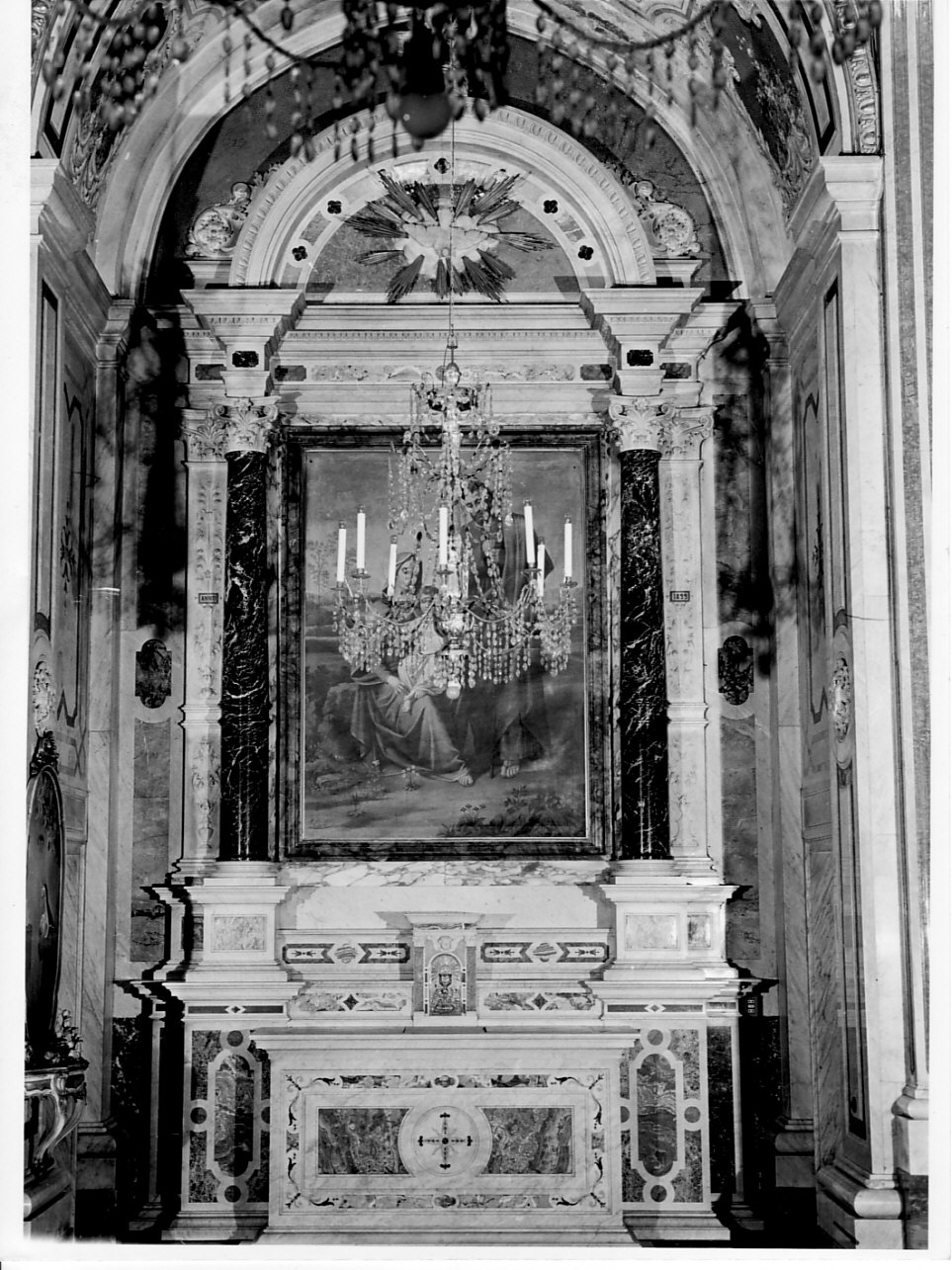 altare, elemento d'insieme - bottega ligure (fine sec. XIX)