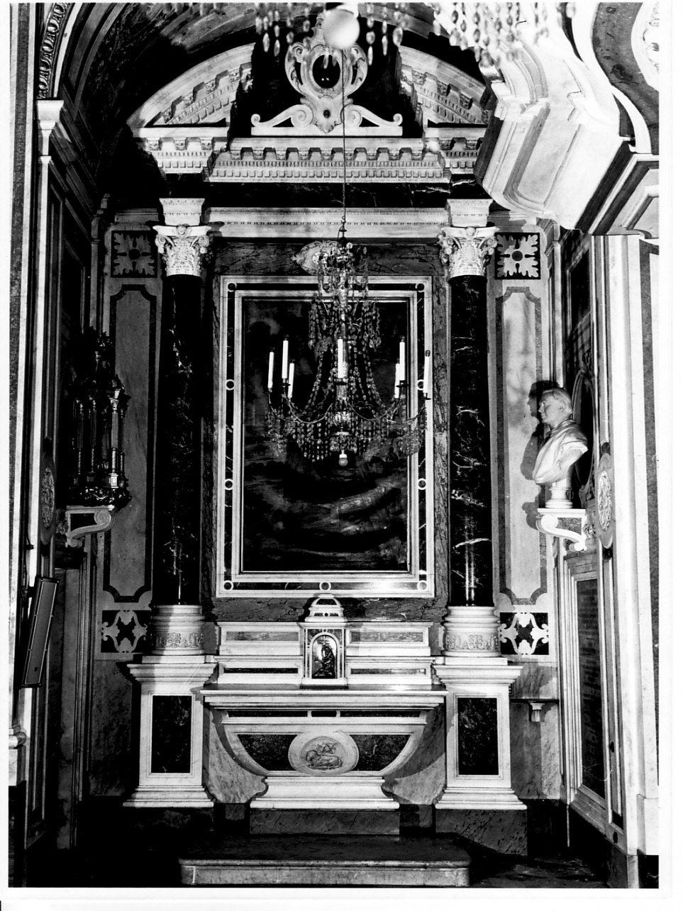 Agnus Dei (altare, elemento d'insieme) - bottega ligure (fine sec. XIX)