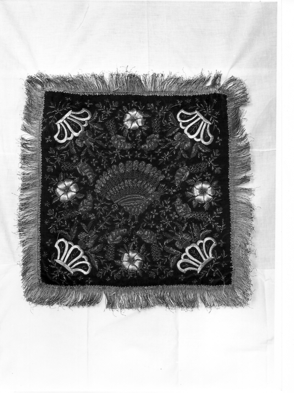 velo di calice, opera isolata - manifattura ligure (seconda metà sec. XIX)