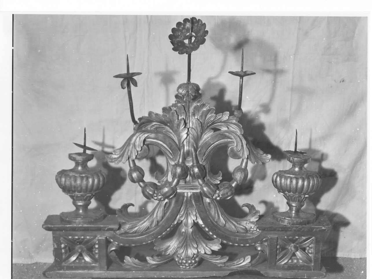 candelabro, coppia - bottega ligure (sec. XIX)