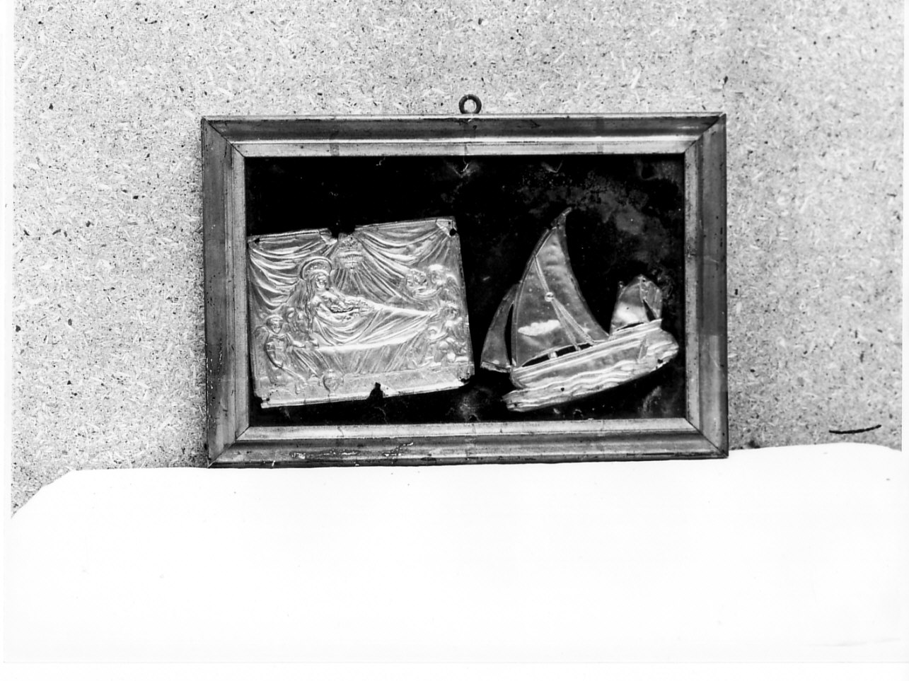 Santa Rosa da Lima (rilievo, elemento d'insieme) - bottega ligure (sec. XIX)