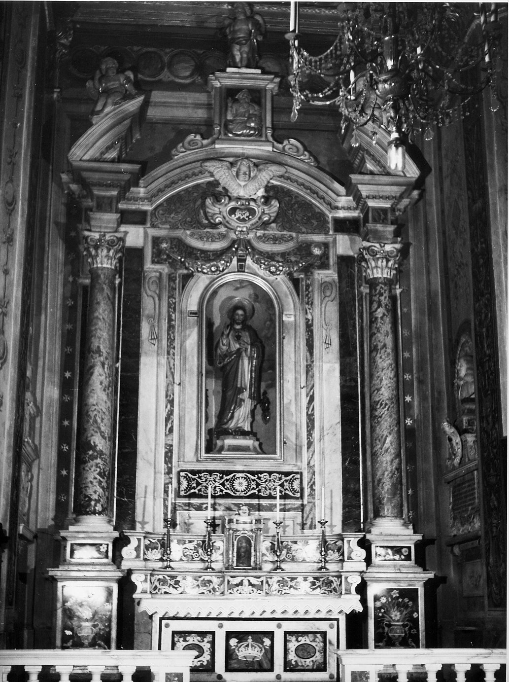 altare, opera isolata - bottega ligure (seconda metà sec. XVIII)