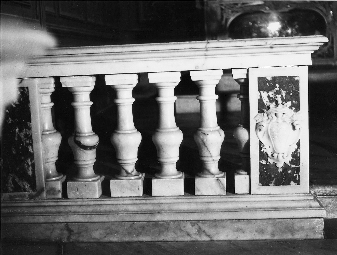 balaustrata, opera isolata - bottega ligure (sec. XVIII)