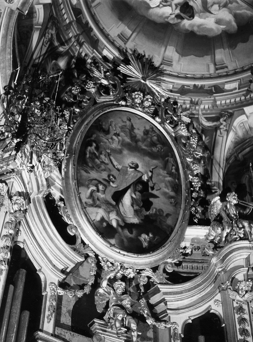 cornice, elemento d'insieme - bottega ligure (sec. XVIII)