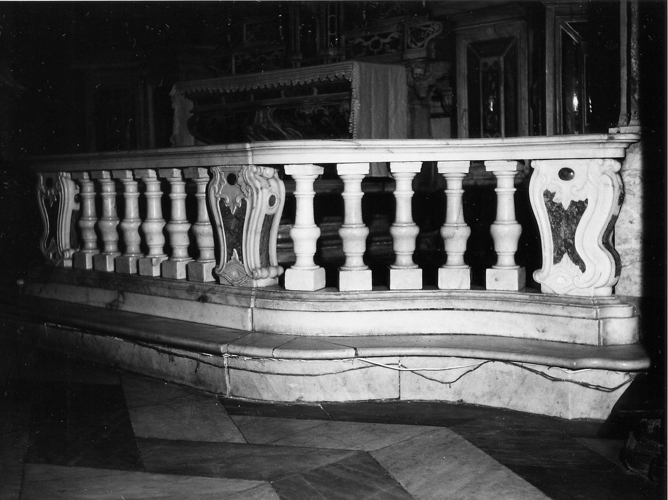 balaustrata, opera isolata - bottega ligure (sec. XVIII)