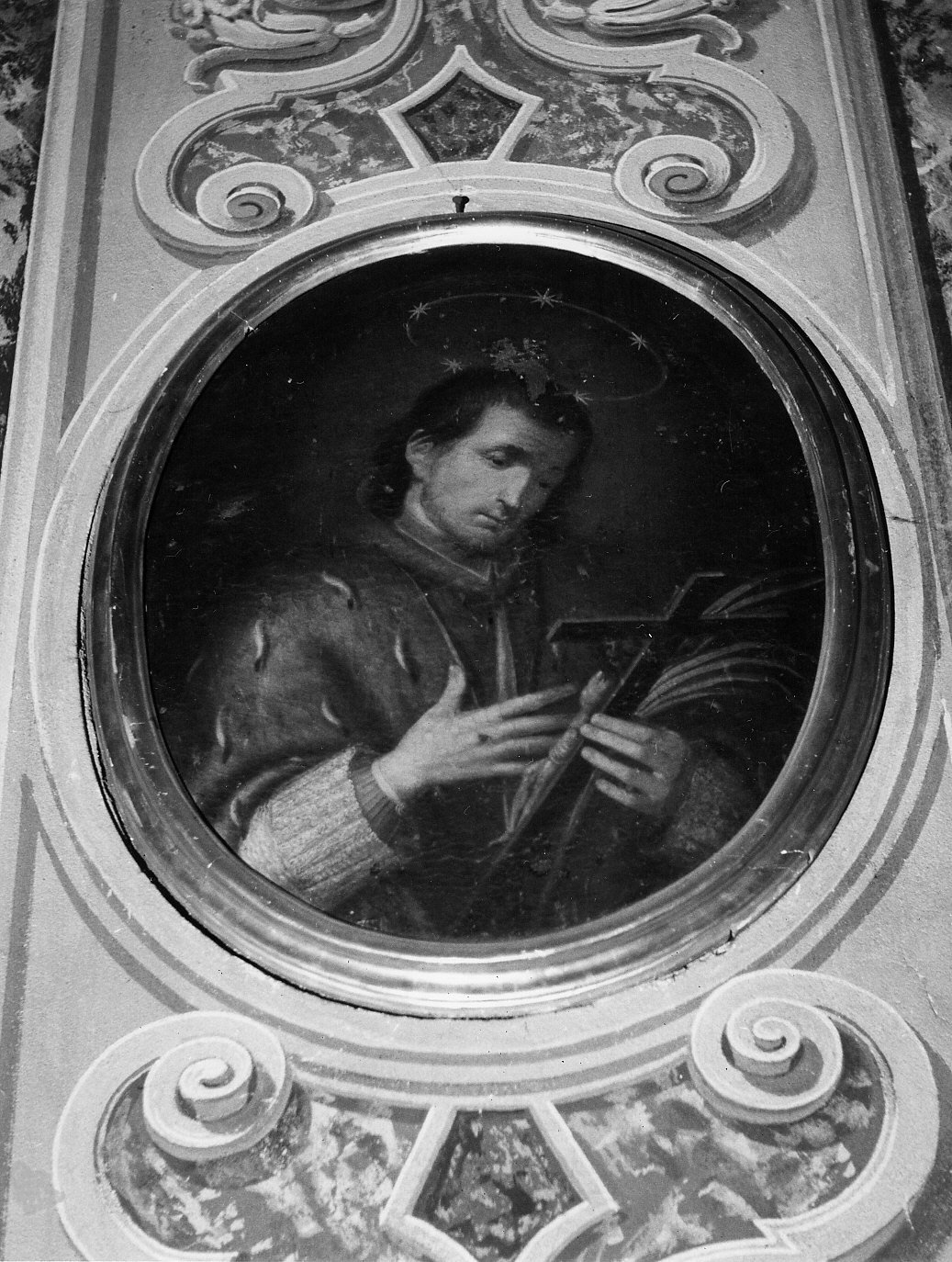San Luigi Gonzaga (dipinto, opera isolata) - ambito ligure (sec. XVIII)