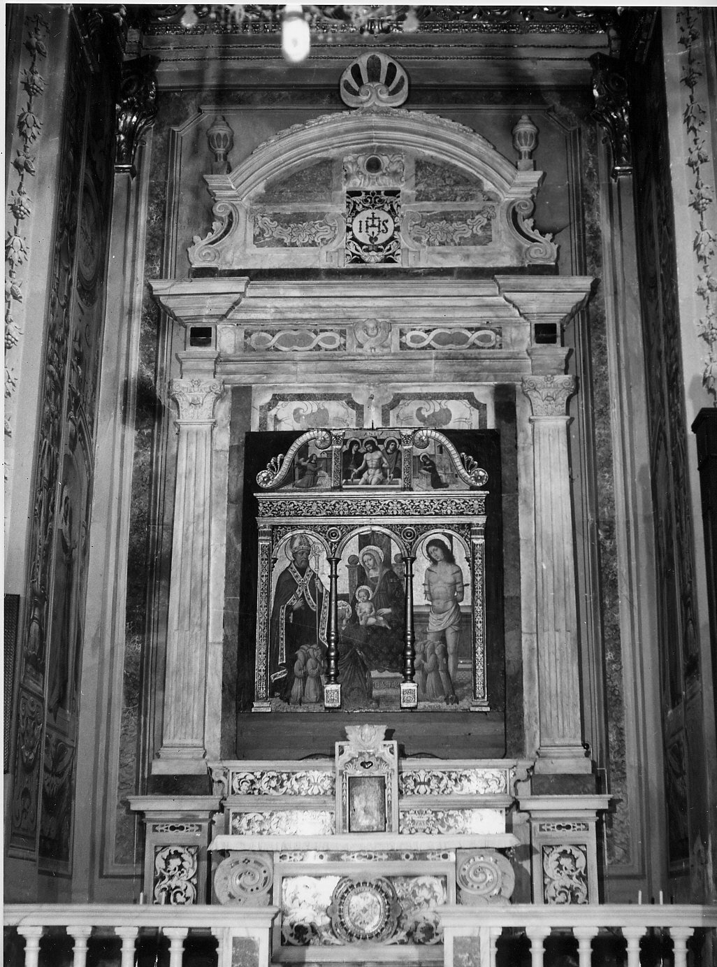 altare, insieme - bottega ligure (secc. XVII/ XVIII)