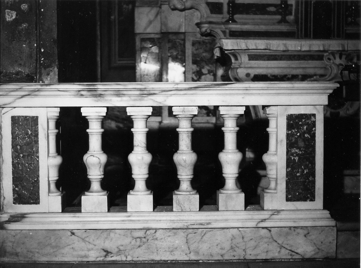 balaustrata, serie - bottega ligure (sec. XX)