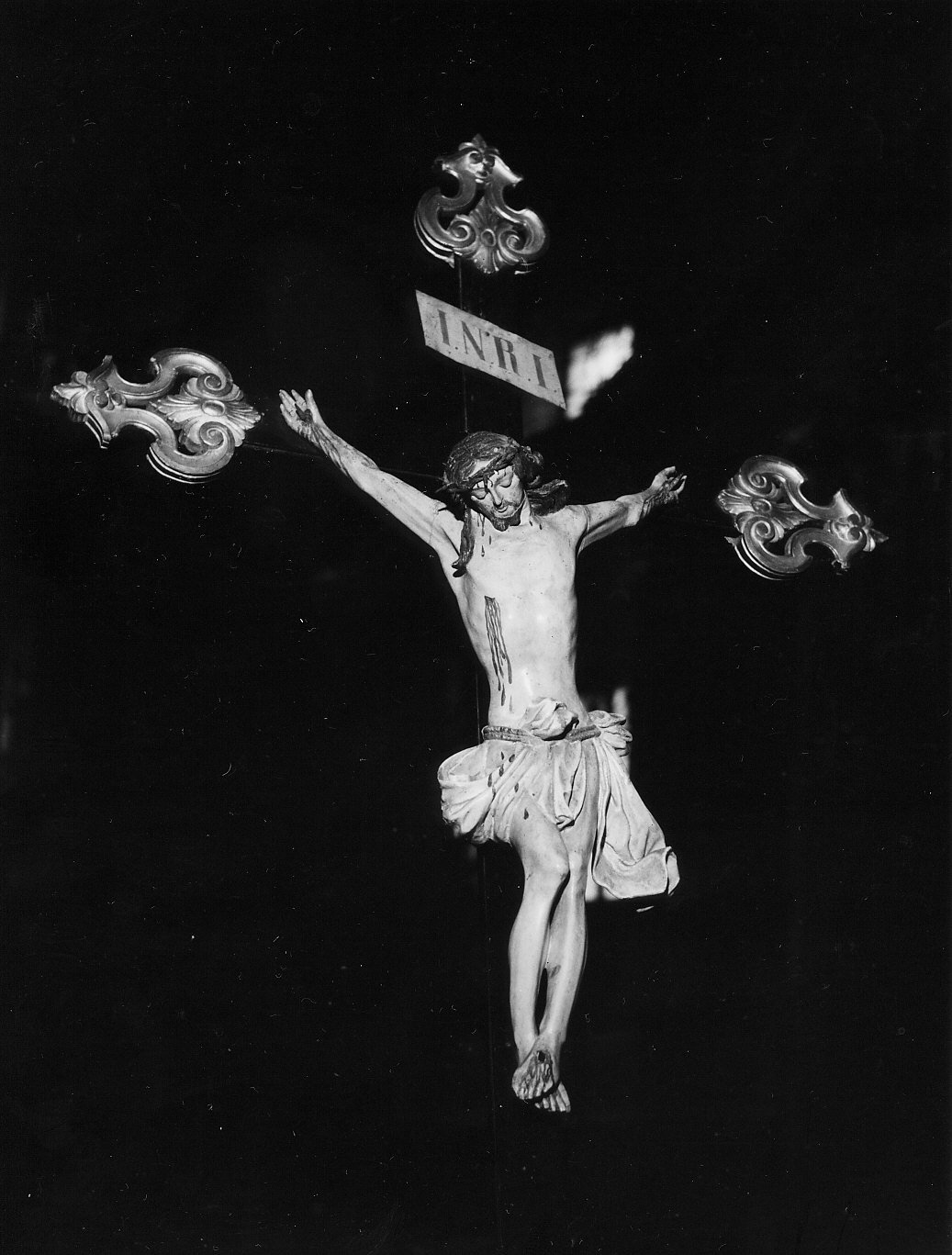 crocifisso, opera isolata - bottega ligure (sec. XVIII)