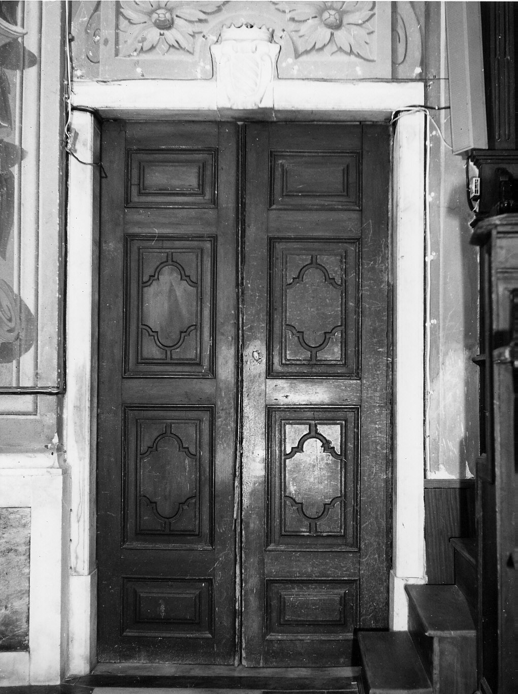 porta, opera isolata - bottega ligure (sec. XVIII)