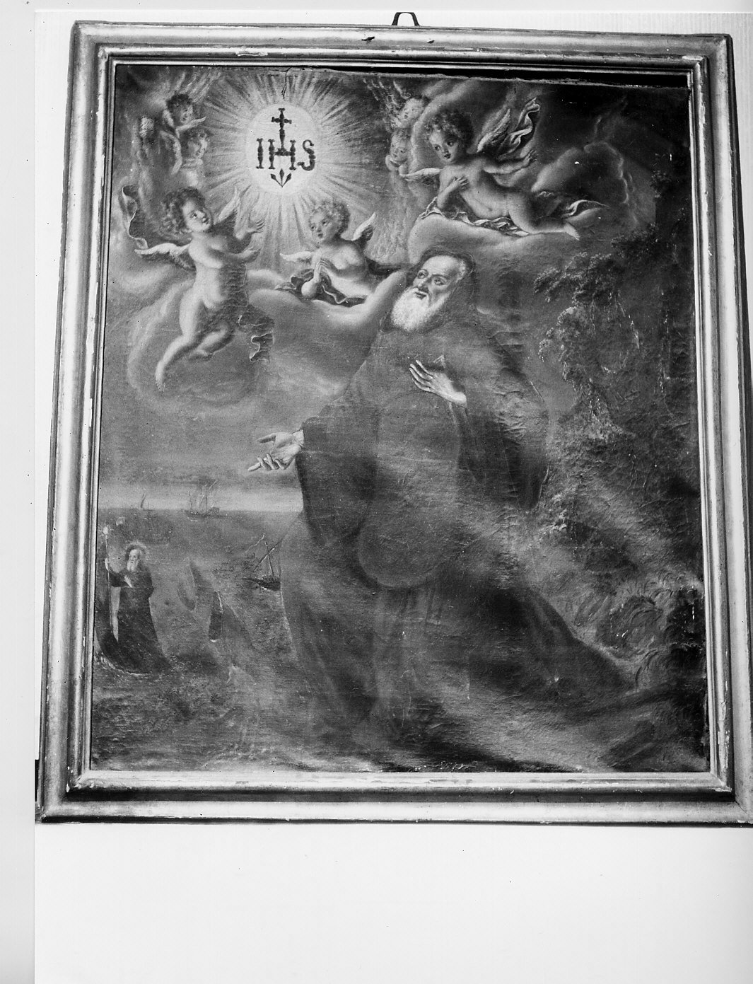 San Francesco da Paola (dipinto, opera isolata) - ambito ligure (sec. XVIII)