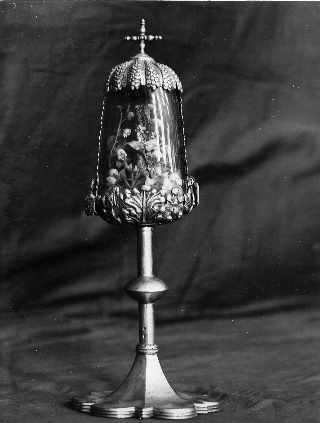 reliquiario a teca, opera isolata - bottega ligure (sec. XV, sec. XIX)