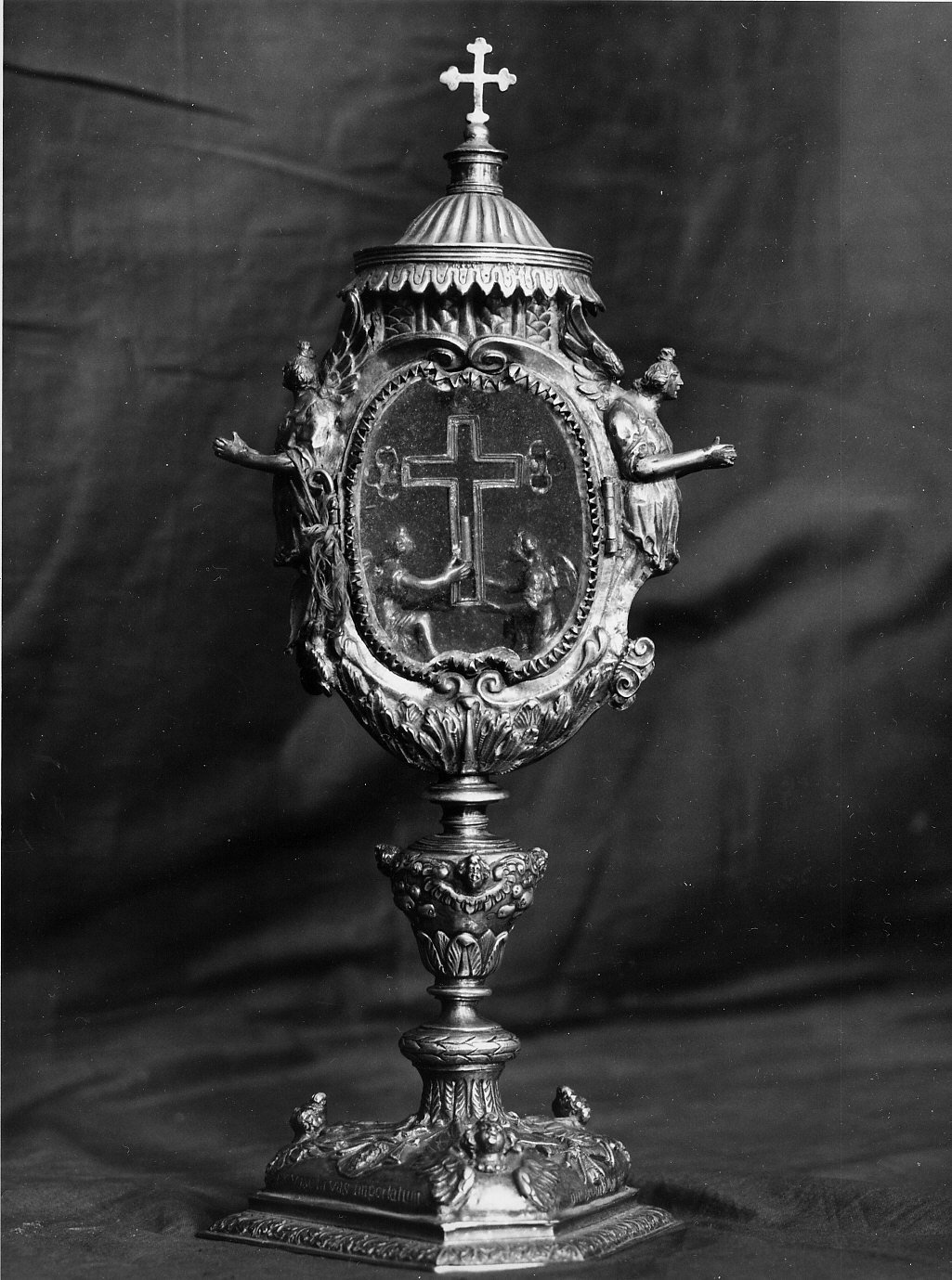 reliquiario, opera isolata - bottega ligure (metà sec. XVII)