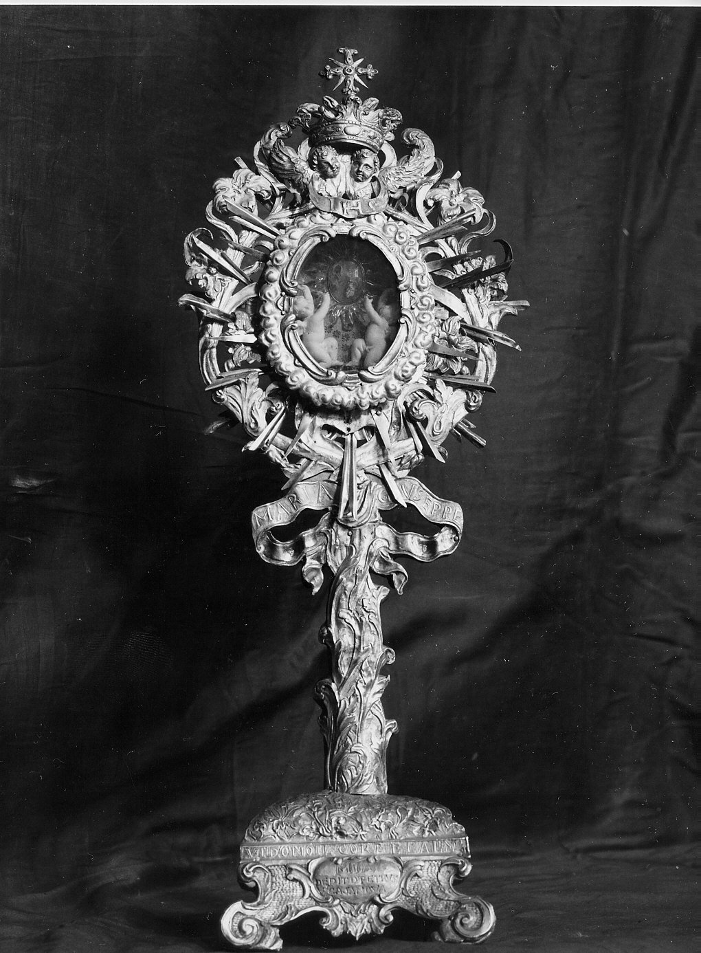 reliquiario, opera isolata - bottega ligure (fine sec. XVIII)