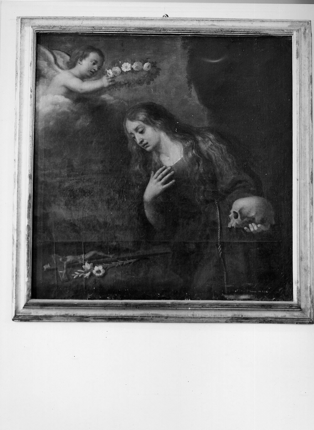 Santa Rosalia (dipinto, opera isolata) di Spoleti Pier Lorenzo (sec. XVIII)