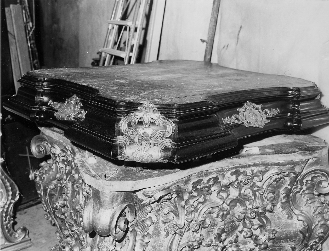 macchina processionale, opera isolata - bottega ligure (sec. XVIII)