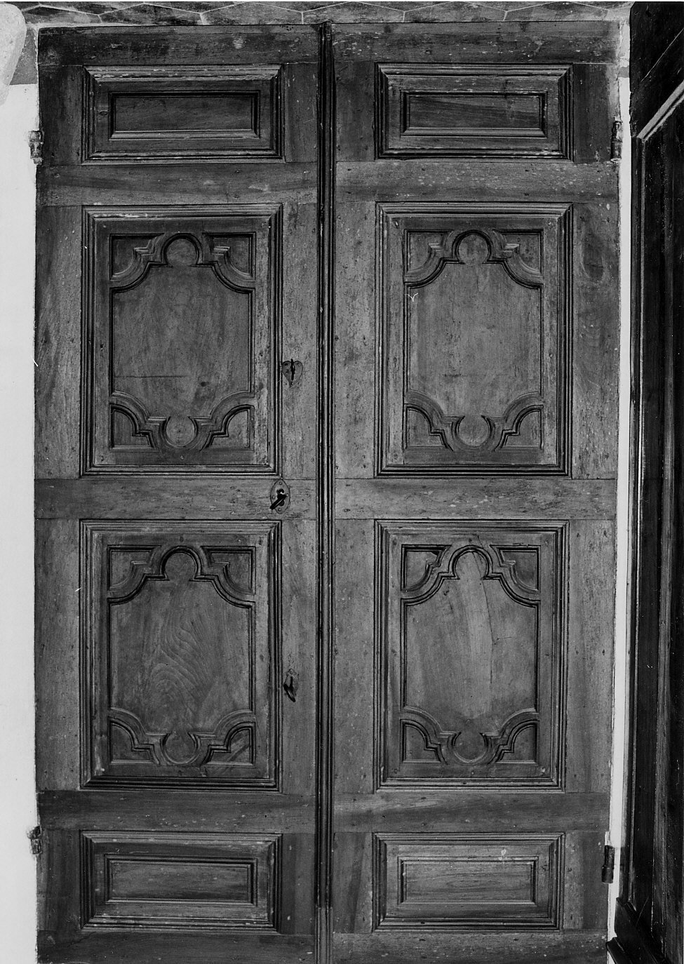 porta, opera isolata - bottega ligure (fine sec. XVII)