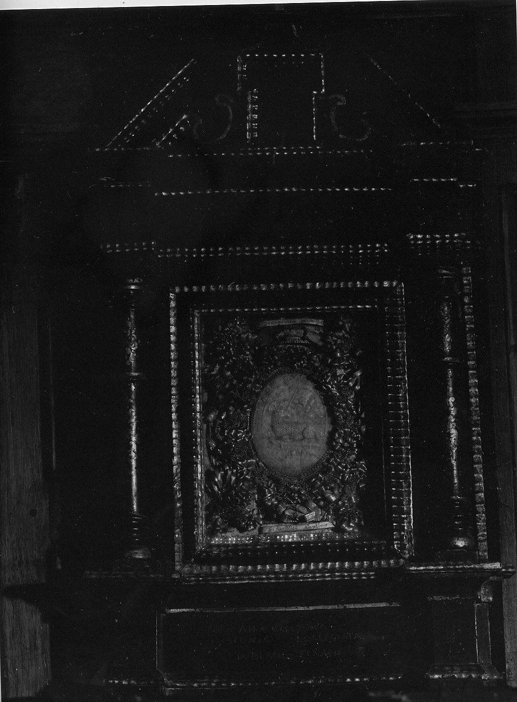 reliquiario, opera isolata - bottega ligure (sec. XVII)