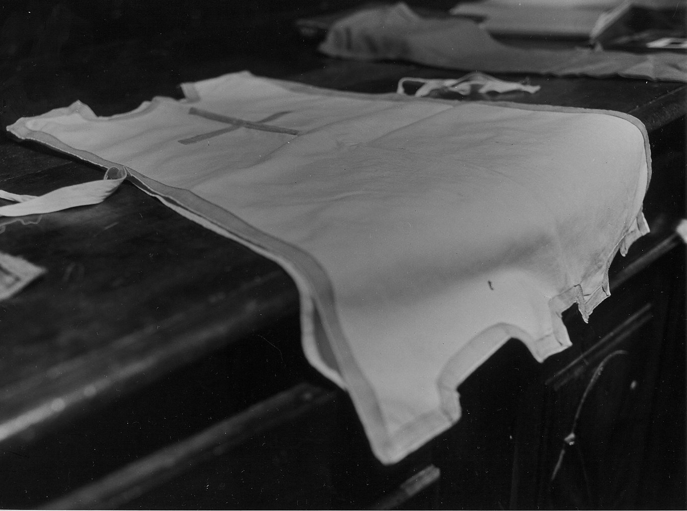 tunicella, serie - manifattura ligure (inizio sec. XX)