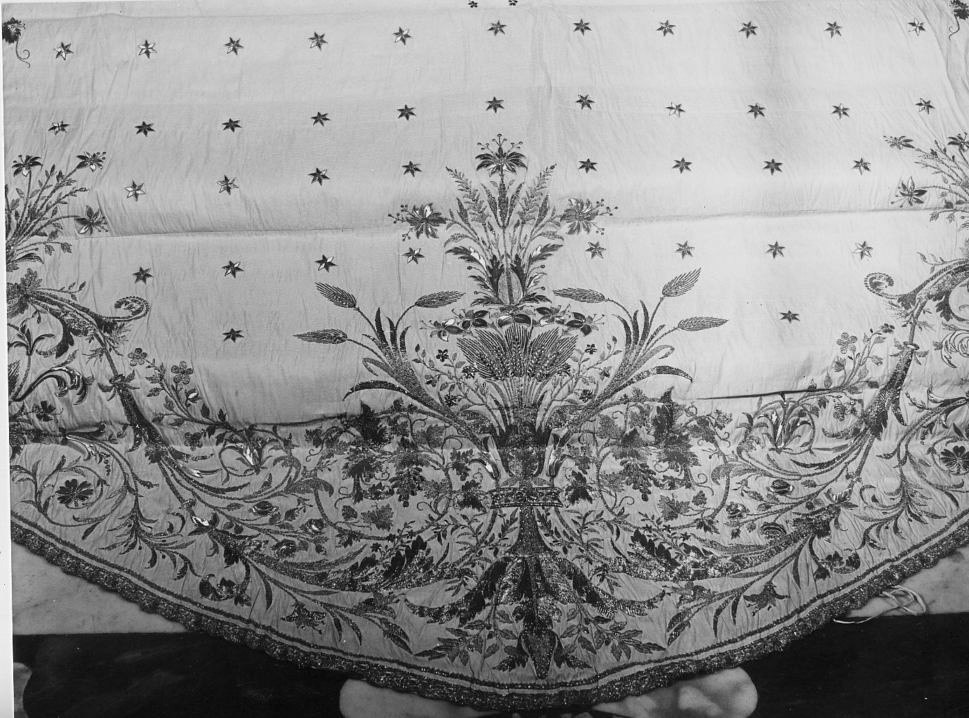 mantellina, opera isolata - bottega ligure (secc. XVIII/ XIX)