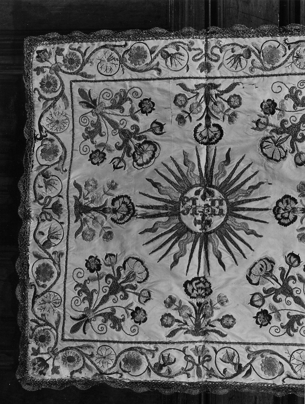 velo di calice, opera isolata - manifattura italiana (sec. XVII)