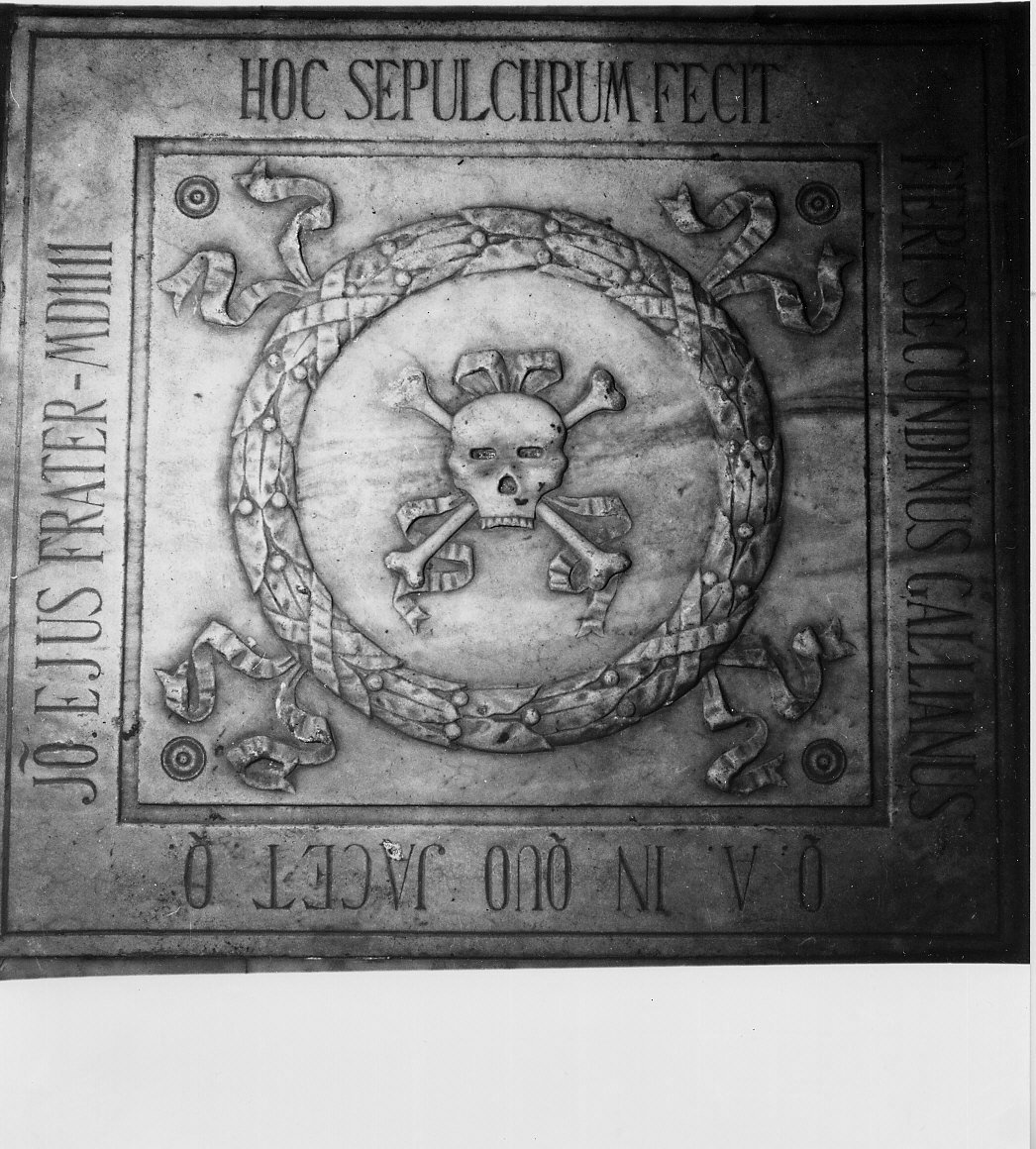 lapide, opera isolata - bottega ligure (secc. XIX/ XX)
