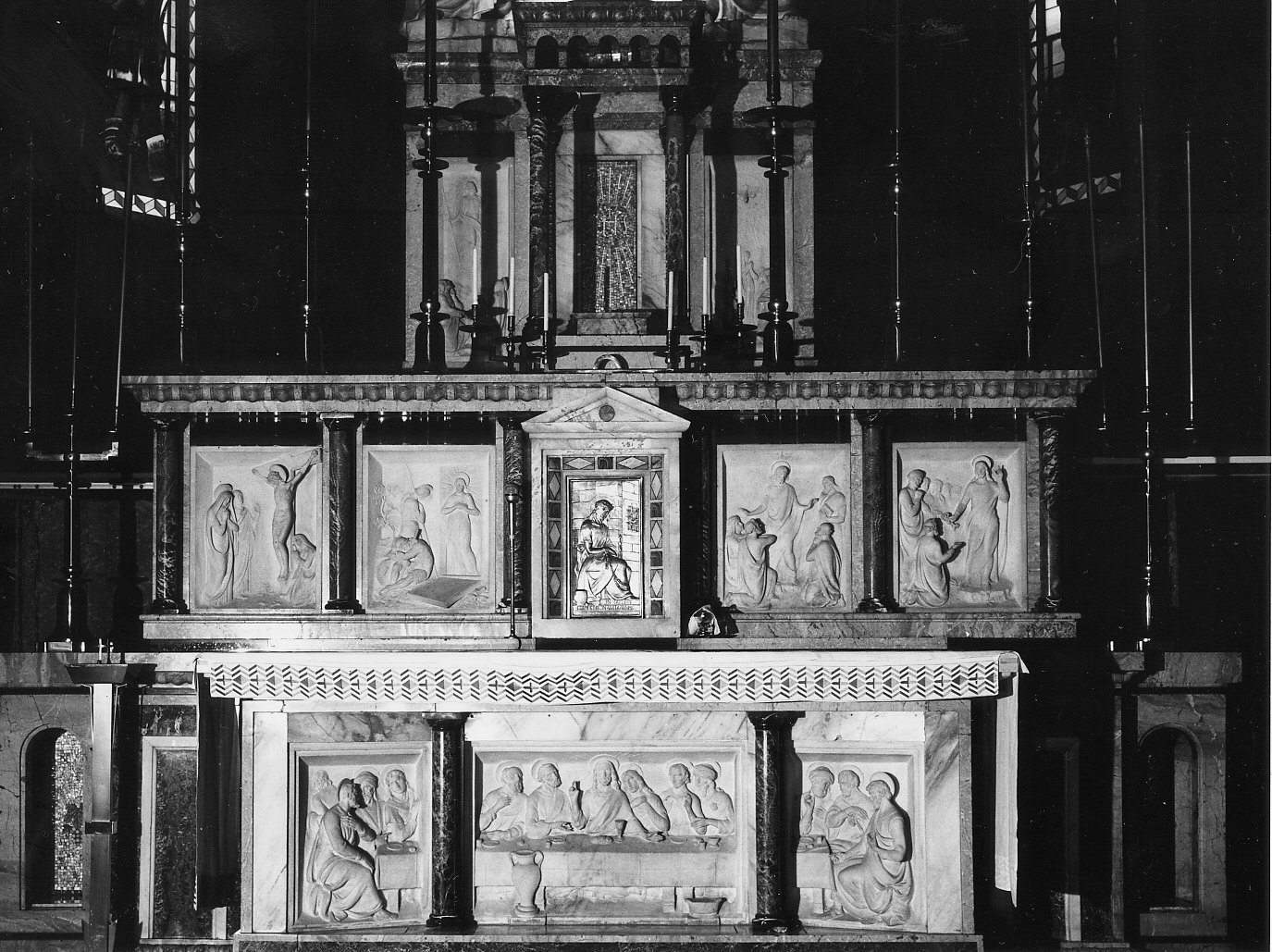 altare, insieme di Paleni Cesare (sec. XX)