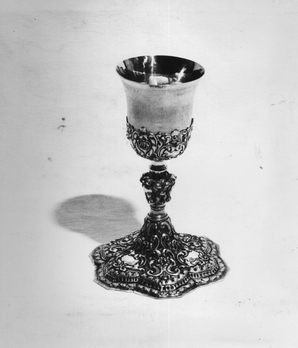 calice, opera isolata - bottega ligure (prima metà sec. XVIII)