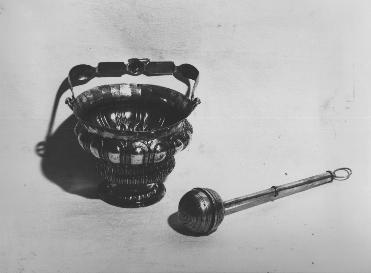 aspersorio, insieme - bottega genovese (sec. XIX)