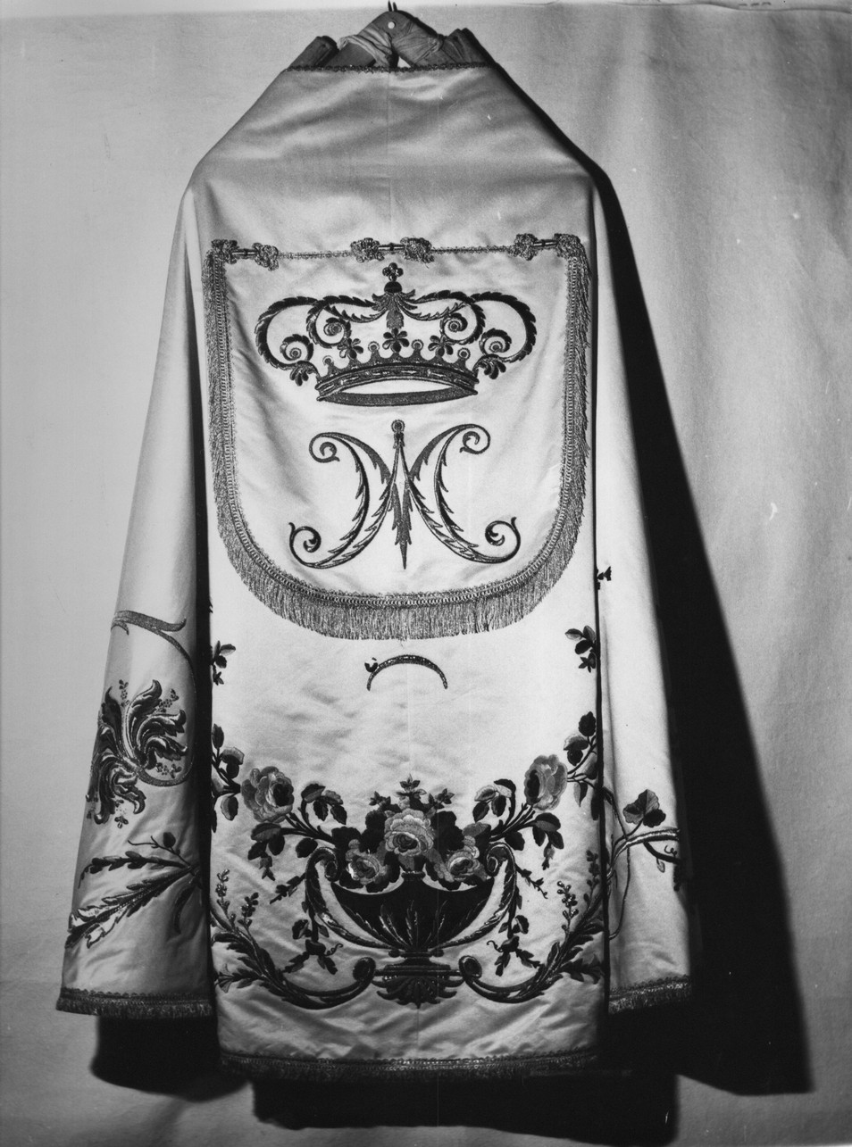 piviale, opera isolata - manifattura ligure (fine/inizio secc. XIX/ XX)