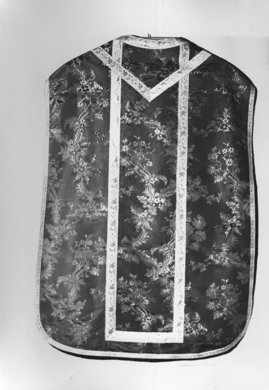 pianeta, elemento d'insieme - manifattura ligure (prima metà sec. XVIII)