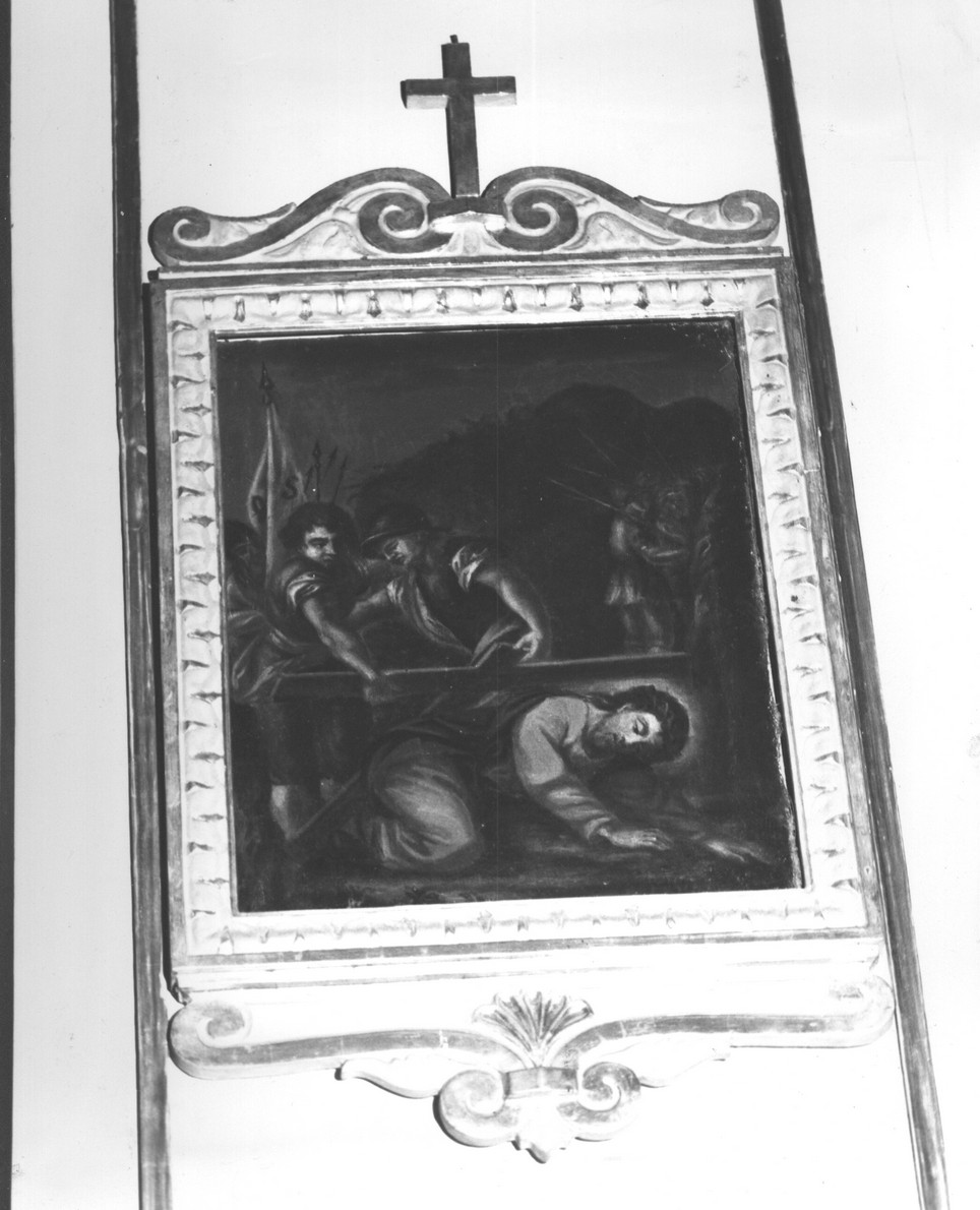 stazioni della via crucis (Via Crucis, opera isolata) - ambito ligure (inizio sec. XVII)