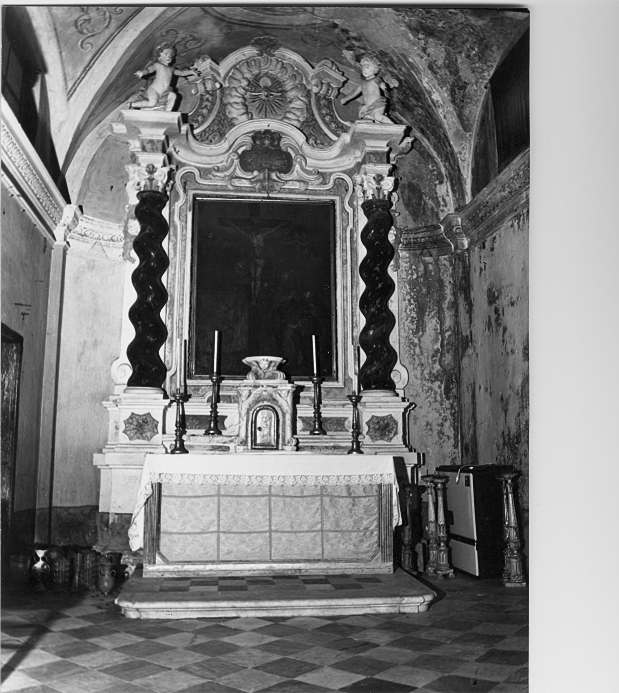altare, insieme - bottega italiana (sec. XVIII)