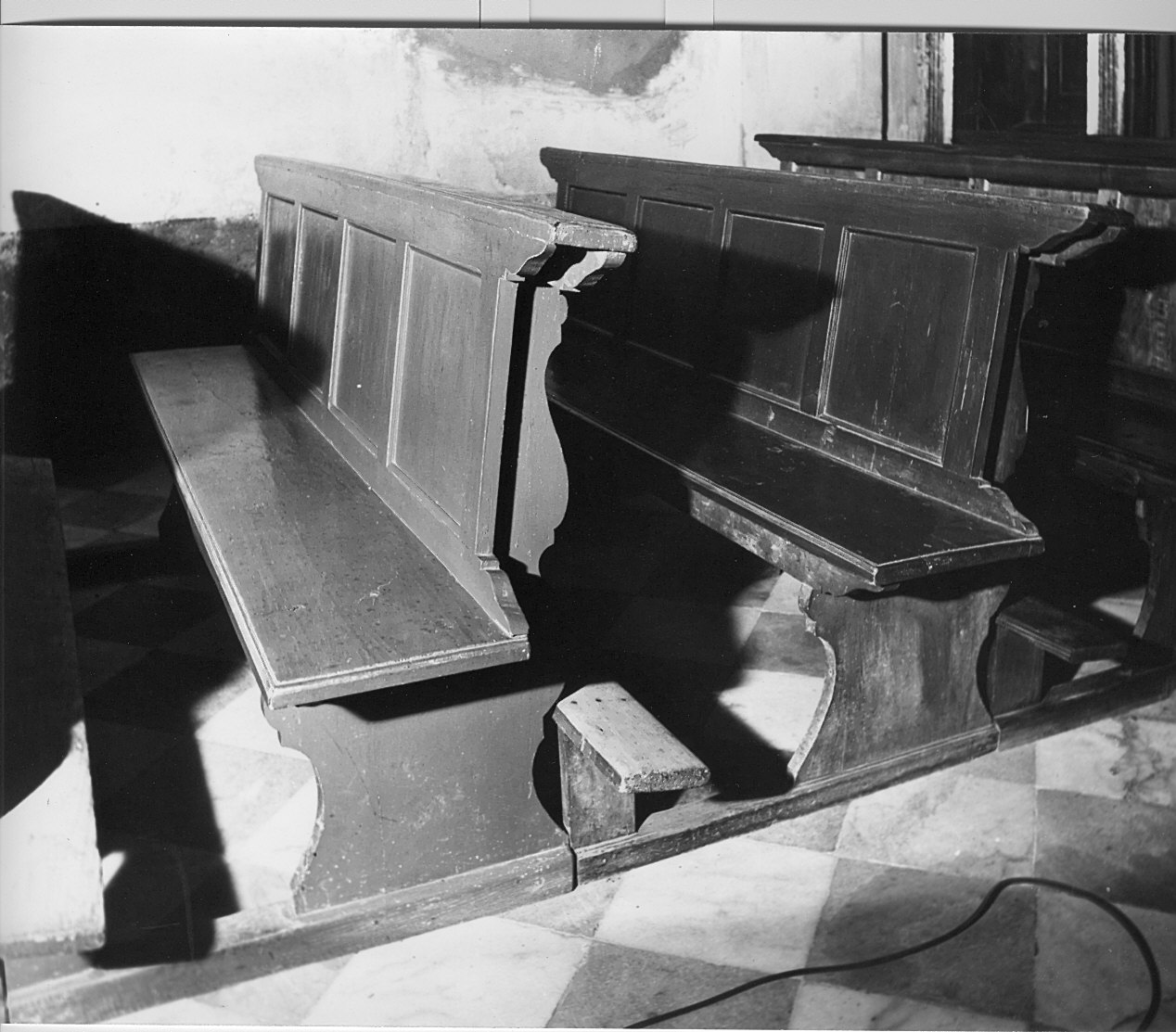 panca, serie - bottega ligure (fine sec. XIX)