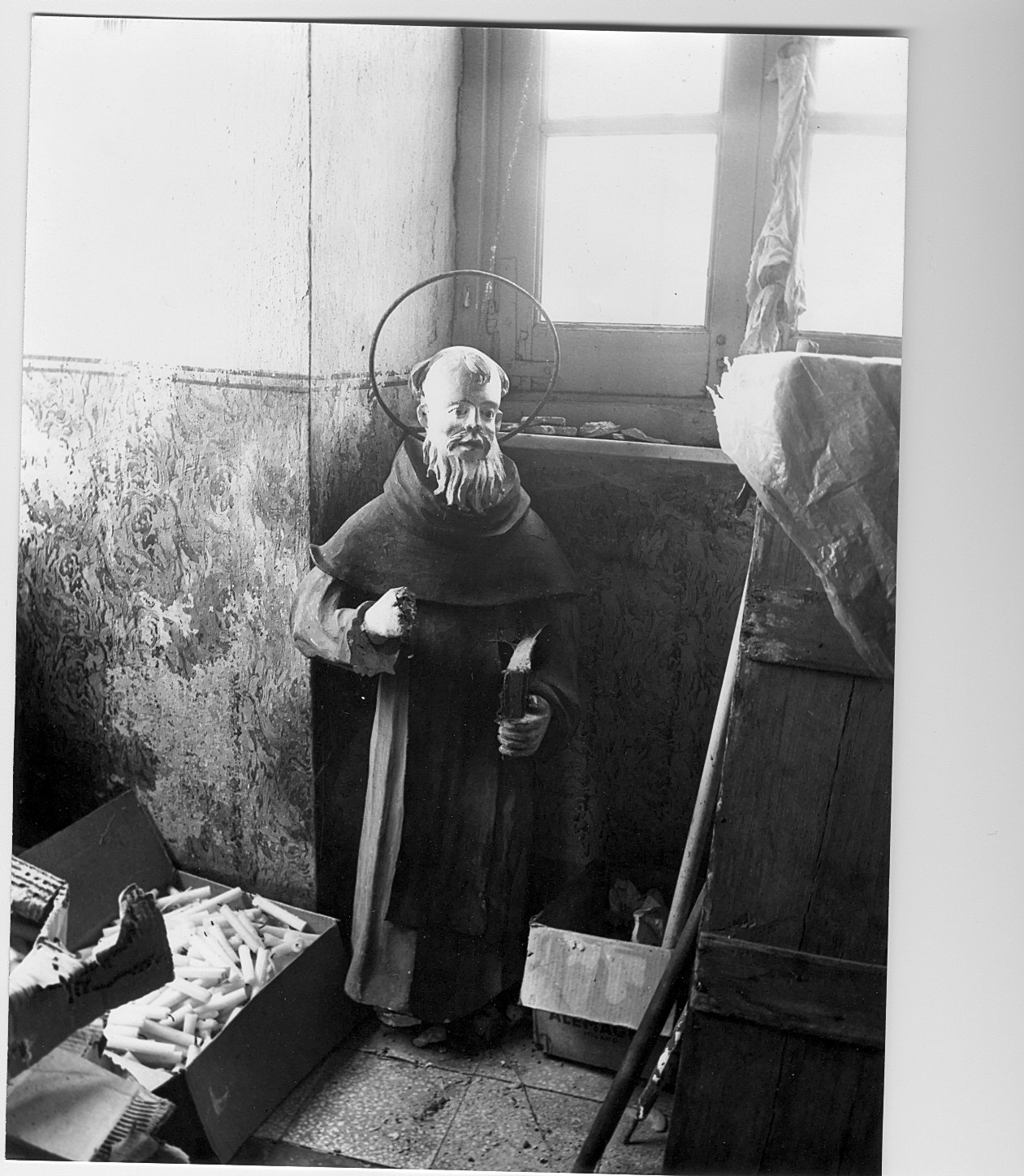 San Leonardo (statua, opera isolata) - bottega ligure (sec. XVIII)