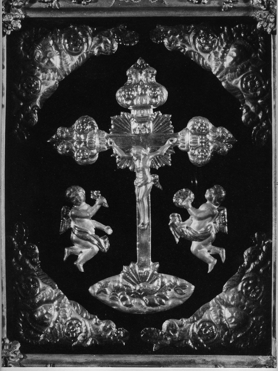 Cristo crocifisso (ex voto, opera isolata) - bottega ligure (sec. XIX)