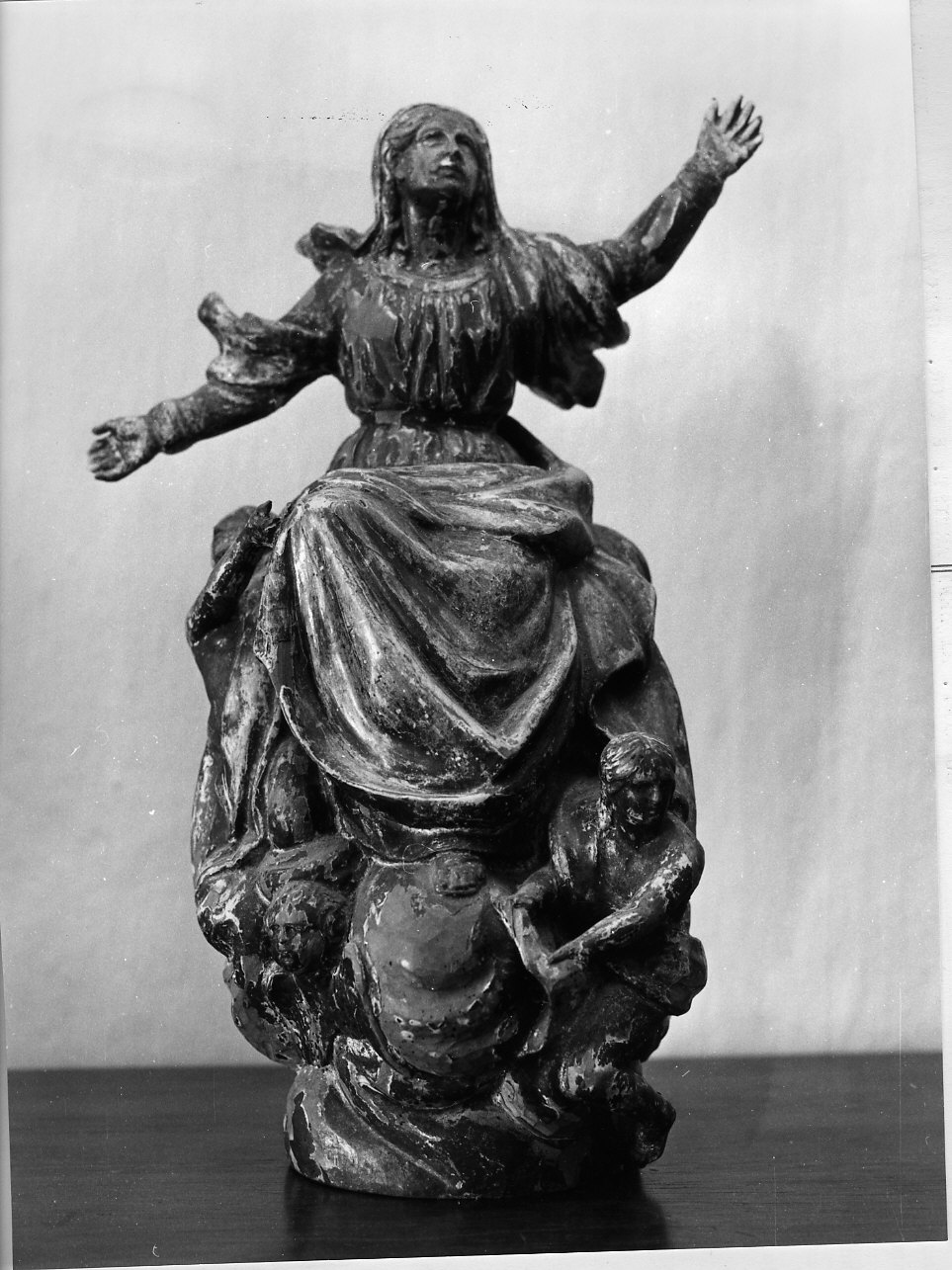 Madonna Immacolata (scultura, opera isolata) - bottega ligure (sec. XIX)