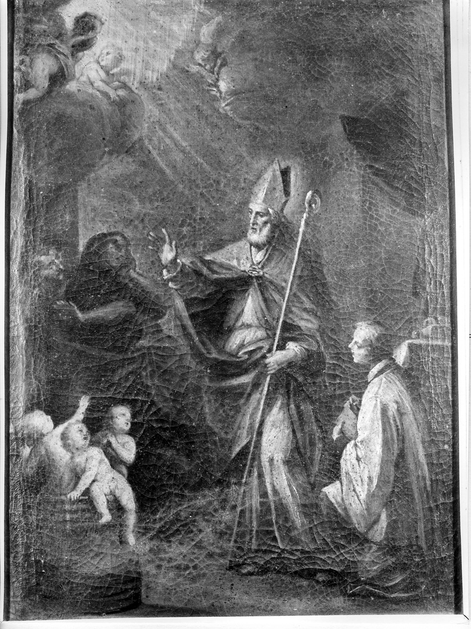 San Nicola di Bari (dipinto, opera isolata) di Ratti Carlo Giuseppe (sec. XVIII)