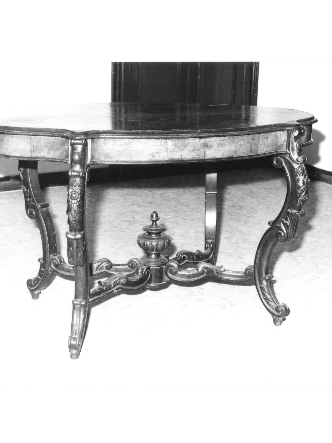 motivi decorativi (tavolino, opera isolata) - bottega ligure (fine sec. XIX)