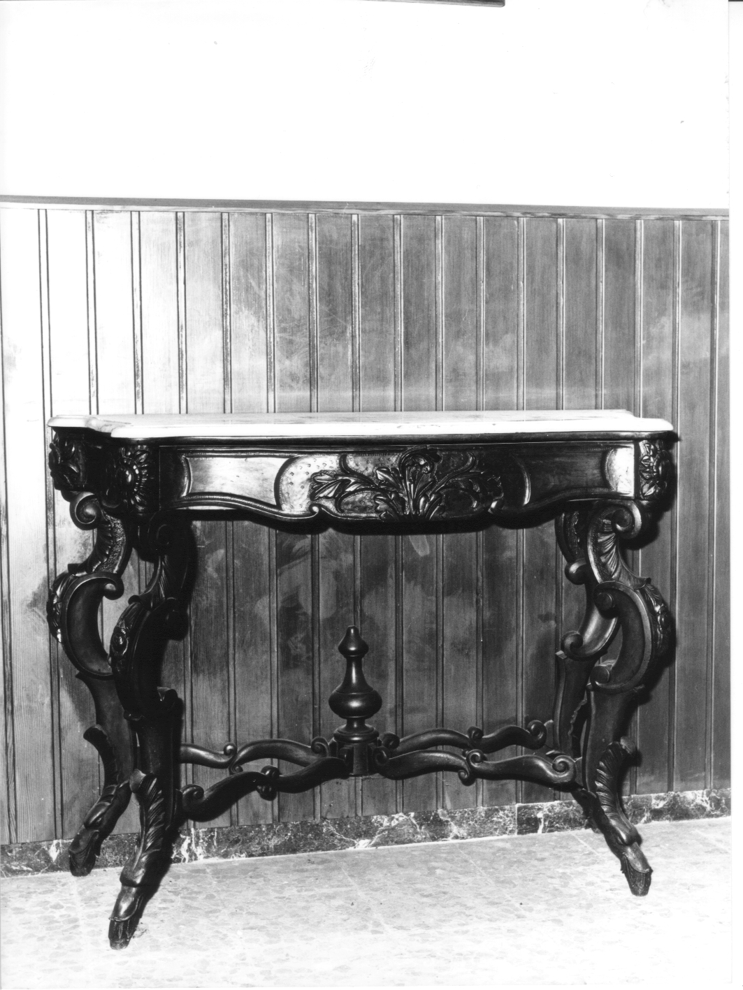 motivi decorativi vegetali (console, opera isolata) - bottega ligure (sec. XIX)