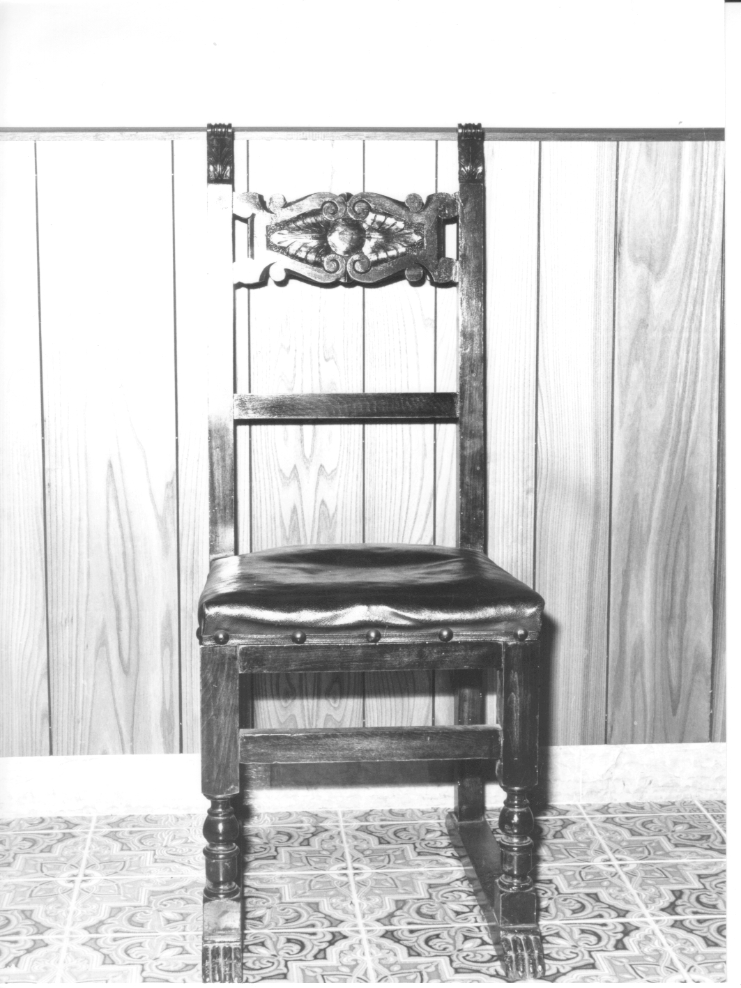 motivi decorativi (sedia, opera isolata) - bottega ligure (sec. XIX)