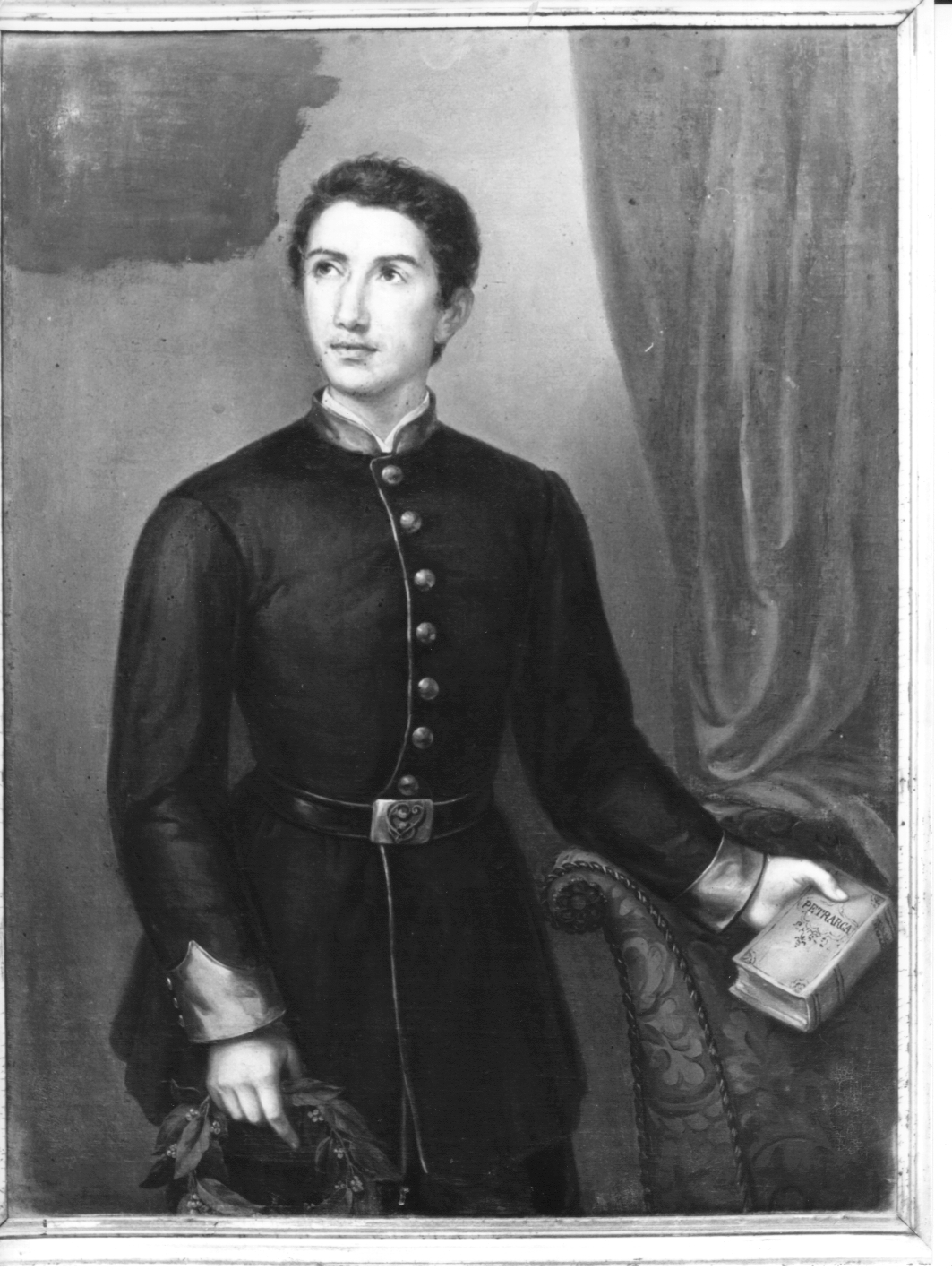 giovane (dipinto, opera isolata) - ambito ligure (sec. XIX)