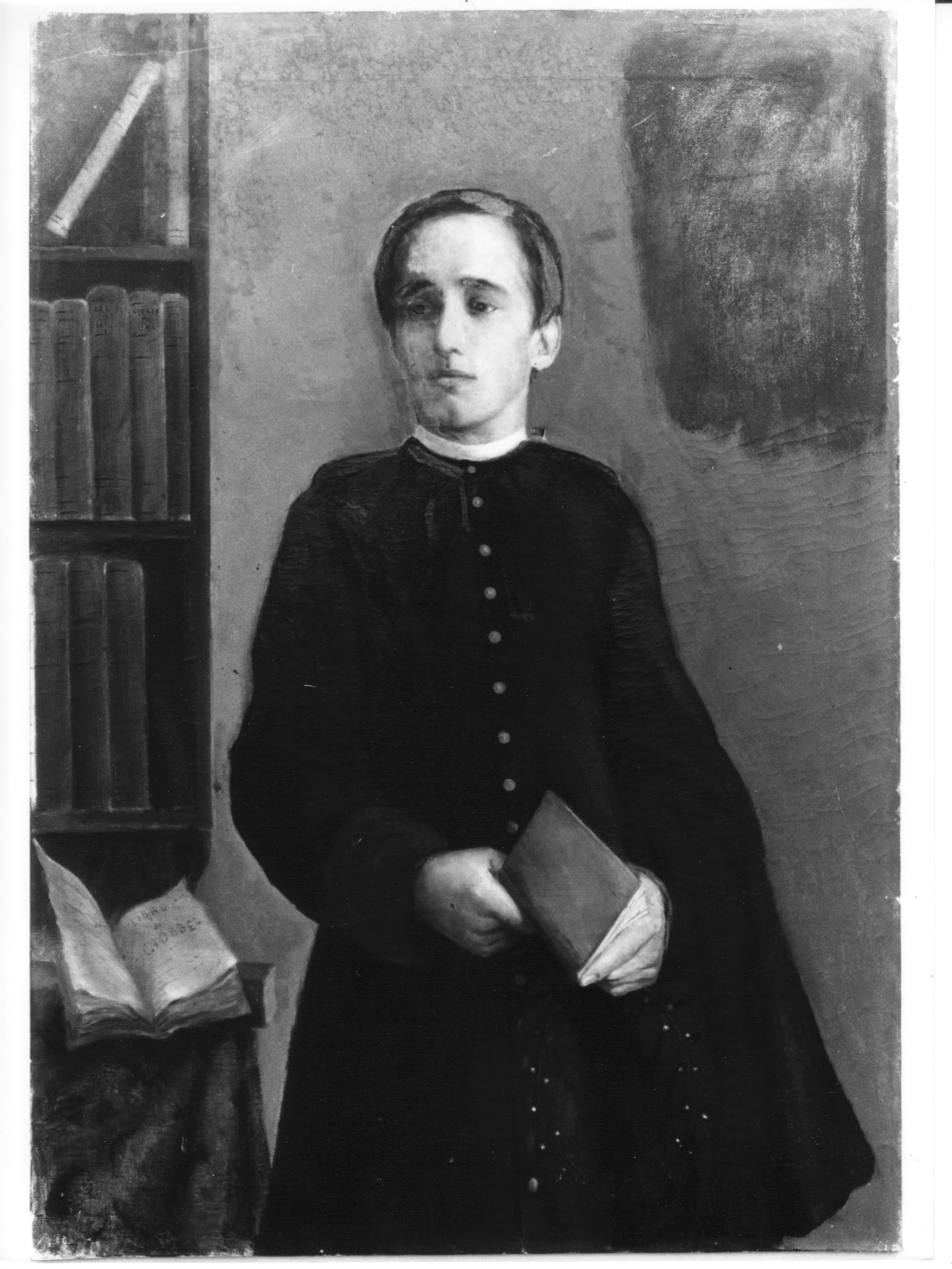 giovane (dipinto, opera isolata) - ambito ligure (sec. XIX)