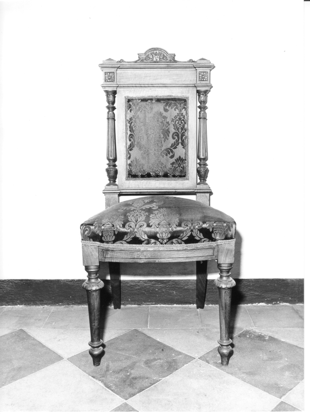 motivi decorativi (sedia, serie) - bottega ligure, manifattura ligure (sec. XIX)