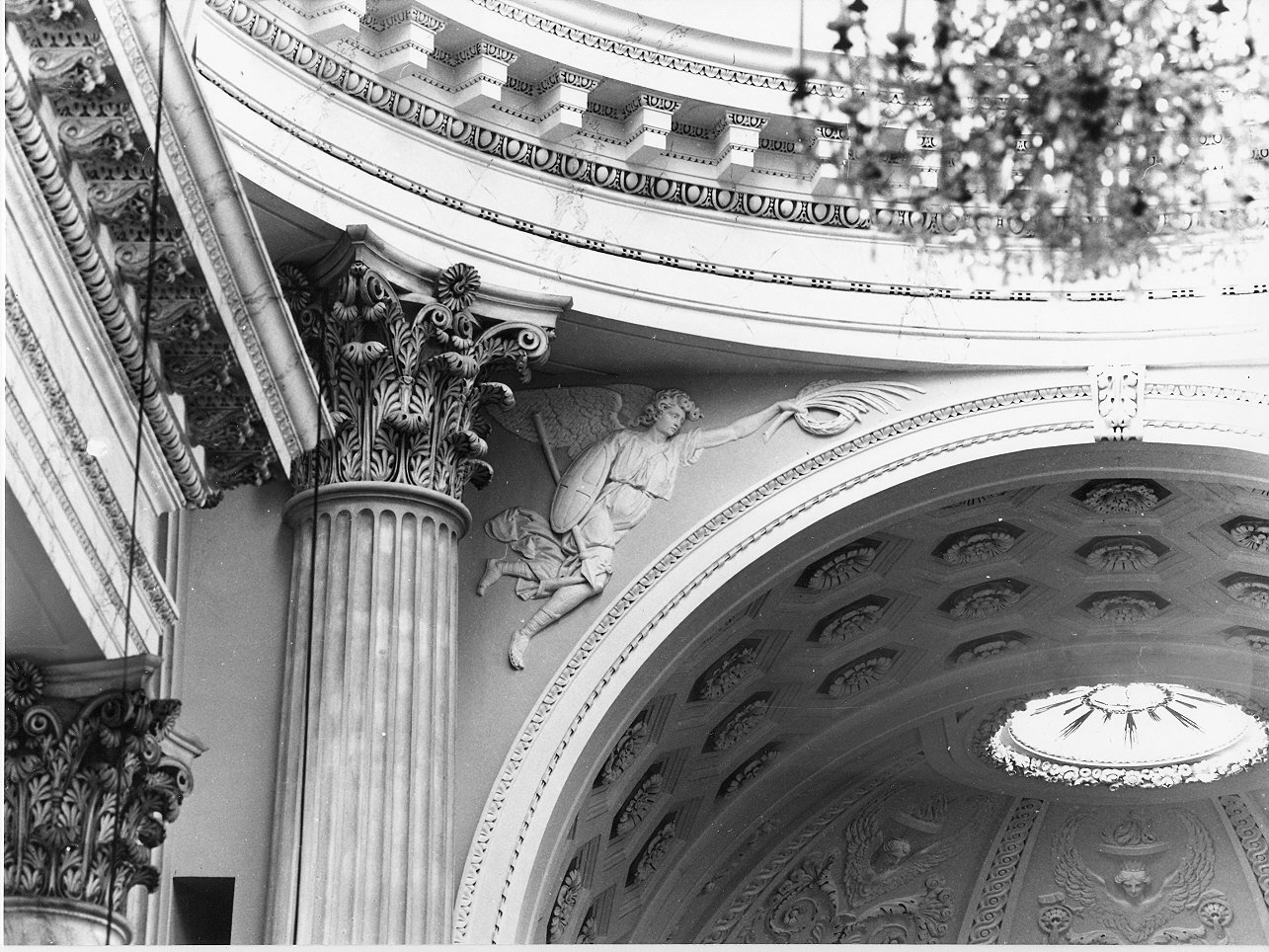 angeli (rilievo, elemento d'insieme) di Adami Andrea, Adami Giovanni Battista, Cattaneo Carlo (prima metà sec. XIX)