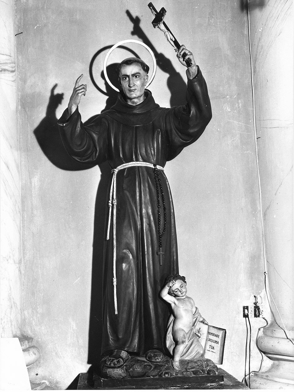 San Leonardo da Porto Maurizio (statua, opera isolata) - bottega italiana (seconda metà sec. XIX)