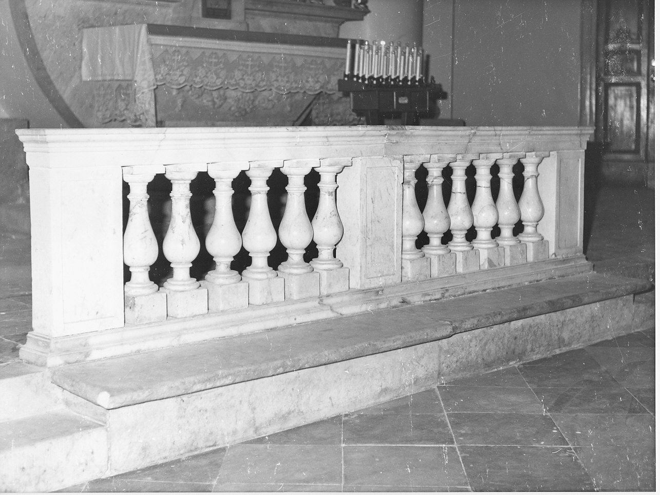 balaustrata, coppia di Canale Nicolò, Bardi Pietro, Bardi Filippo (prima metà sec. XIX)